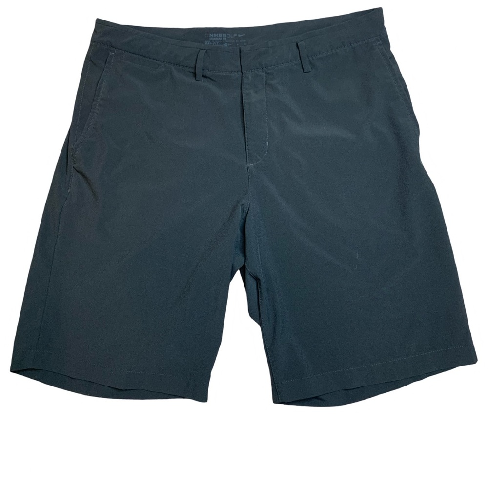 Nike Golf Dri-fit Mens Size 34 Black Golfing Shorts 10” Inseam